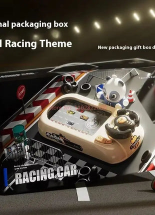 2024 Racing Adventure Children'S Steering Wheel Electric Desktop Game Console Evasion Simulation Driving Toy