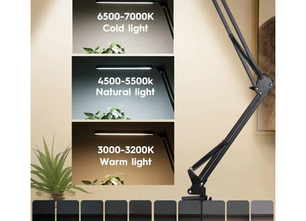 LED Desk Lamp with Clamp 10W