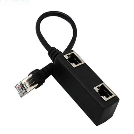 Ethernet Splitter, RJ45 1 Male to 4 x Female LAN Ethernet Splitter Adapter Cable Suitable Super Cat5,Cat5e,Cat6,Cat7 LAN Adapter