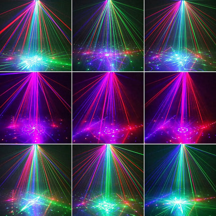 21 Eyes Disco Lights For Home Automatic Memory Function Party Light Remote Control