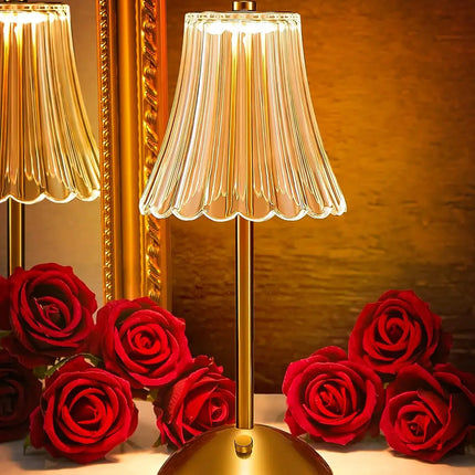 Table Lamp LED Touch Sensor Desktop Night Light Rechargeable Wireless