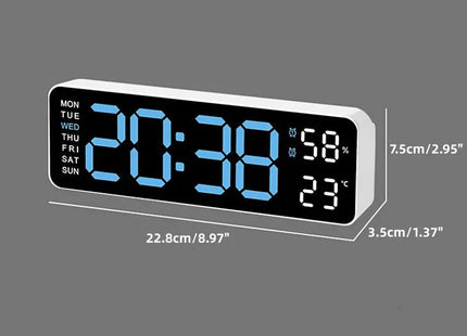 USB Powered Large Digital Wall Clock 9 Inch