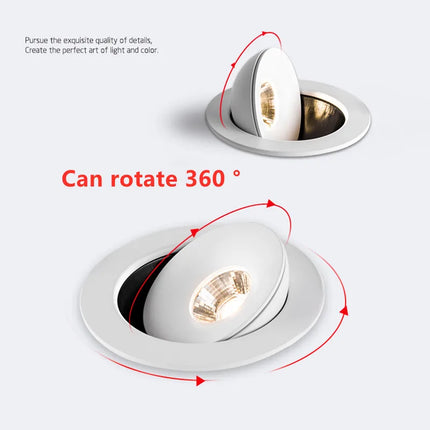 New Style Embedded Dimmable LED Downlights