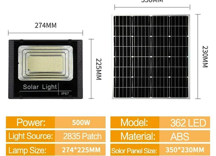 Solar Flood Lights Outdoor  with Remote Control