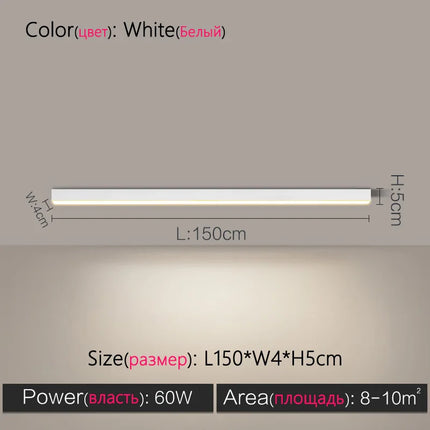 modern led ceiling lamp