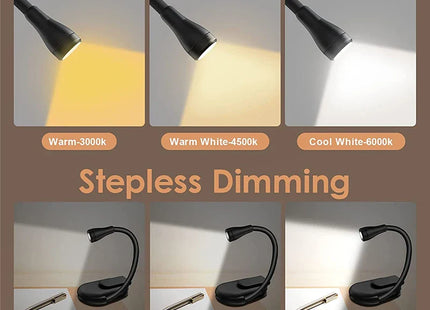 Portable LED Book Lights USB Rechargeable Eye Protection