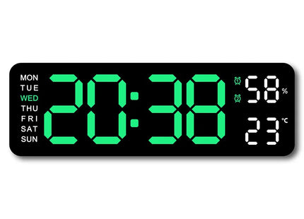 USB Powered Large Digital Wall Clock 9 Inch