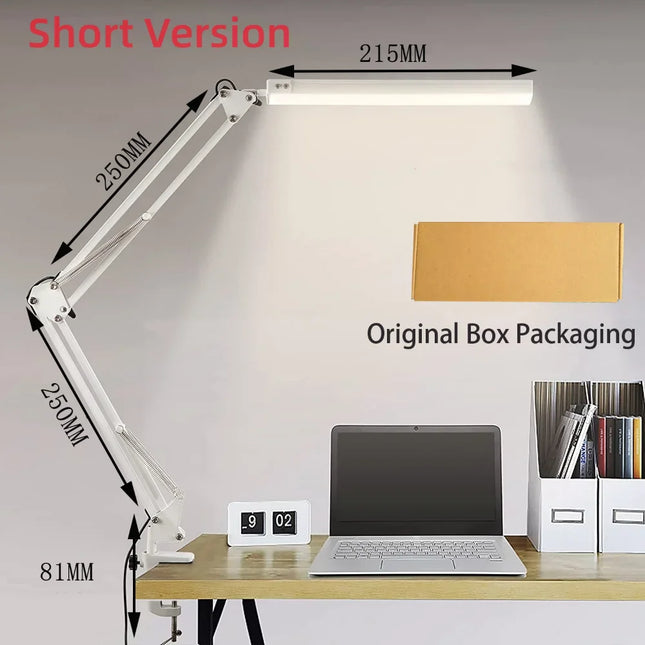 LED Desk Lamp with Clamp 10W