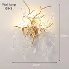 Wall lamp / Gold / Warm light