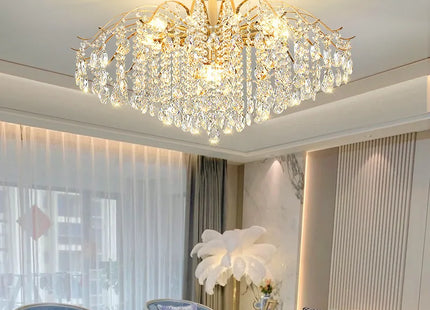 Modern Luxury Crystal Ceiling Chandelier Ceiling Lamp
