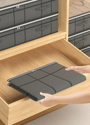 1PC large clothes storage bag under bed Foldable quilt clothes storage bag doggy bag Bedroom dormitory organizer bag