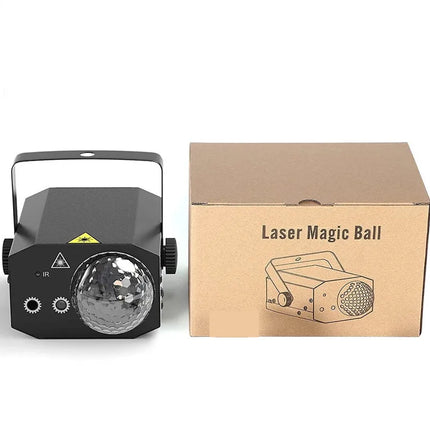 Party Lights Dj Disco Ball Light Pattern Projector Sound Activated