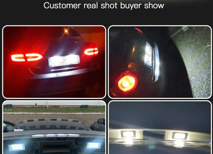 LED License Number Plate Lights Bulb For Audi