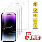5pcs / for iphone 15 pro