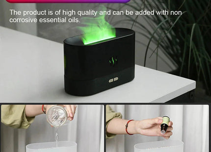 Portable Cool Mist USB Led change color room humidifier