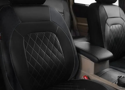 Universal Car Seat Cover PU Leather Car Seat Cushion Full Surround Protective Pad