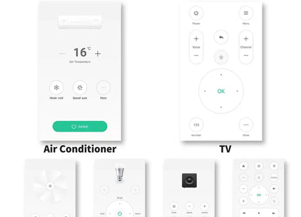 Smart Life APP Replace TV DVD AUD AC Remote Works with Alexa Google Home