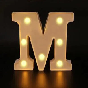 Alphabet LED Night Lights Number Letter Lamp