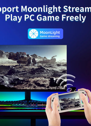 ANBERNIC RG40XX H Handheld Game Console 4.0-in 640*480 IPS Screen 3200mAh 64 Bit System With RGB Light Built in 5K+Games RG40XXH