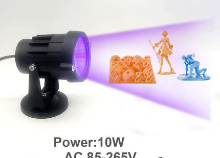 UV LED Lamp with 1.5m Switch Wire Plug for Ultraviolet Light