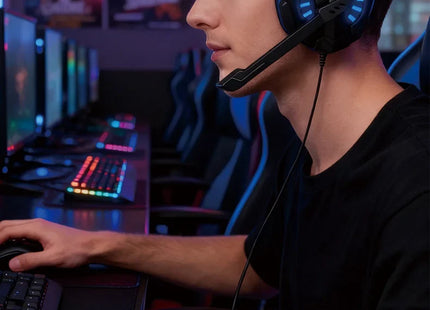 Gaming Headset with Mic Over-Ear Headphones Stereo