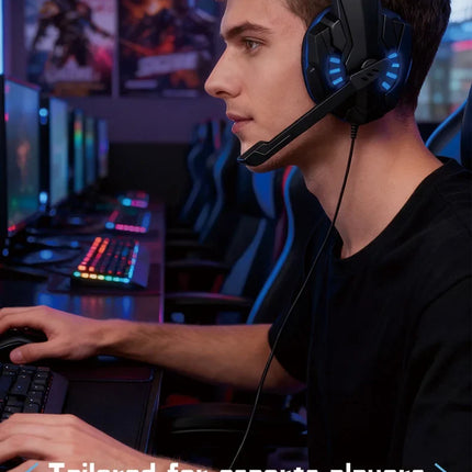 Gaming Headset with Mic Over-Ear Headphones Stereo