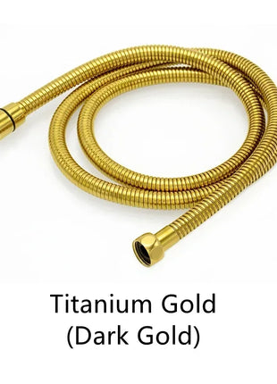 1.5M Handheld Shower Head Hose Flexible Explosion-proof Water Tube Bathroom Faucet Stainless Steel Shower Hose Extension Pipe