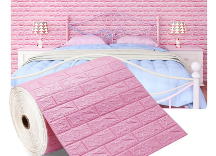 Antique Foam Brick Wallpaper