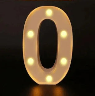 Alphabet LED Night Lights Number Letter Lamp