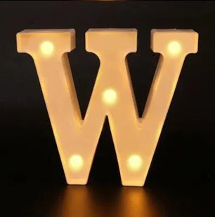 Alphabet LED Night Lights Number Letter Lamp