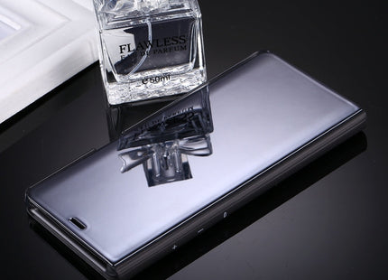 For Galaxy Note 8 Electroplating Mirror Horizontal Flip Leather Case with Sleep / Wake-up & Holder Function, For Galaxy Note 8