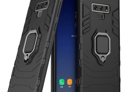 PC + TPU Shockproof Protective Case with Magnetic Ring Holder For Galaxy Note9, For Galaxy Note9