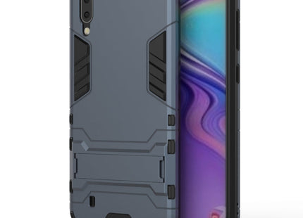 Shockproof PC + TPU Case for Galaxy M10, with Holder, For Samsung Galaxy M10