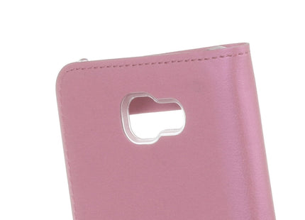 For Galaxy J5 (2017) (US Version) Litchi Texture Horizontal Flip Leather Case with Call Display ID
