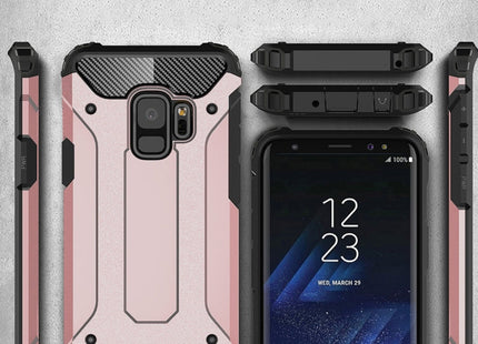 Galaxy S9 360° Shockproof TPU + PC Protective Case – 7 Colors
