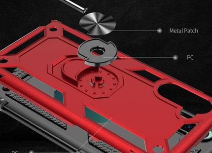 Armor Shockproof TPU + PC Protective Case for Galaxy Note10 / Note10 5G, with 360 Degree Rotation Holder, For Galaxy Note 10