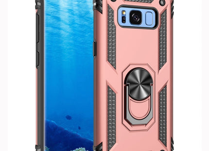 Armor Shockproof TPU + PC Protective Case for Galaxy S8, with 360 Degree Rotation Holder, For Galaxy S8