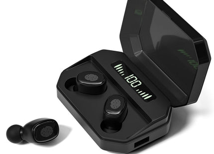 M8 Bluetooth 5.0 TWS Touch Digital Display True Wireless Bluetooth Earphone with Charging Box