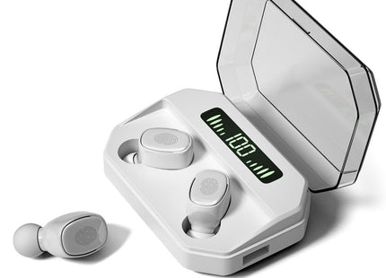 M8 Bluetooth 5.0 TWS Touch Digital Display True Wireless Bluetooth Earphone with Charging Box