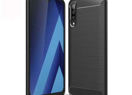 Brushed Texture Carbon Fiber TPU Case for Galaxy A50