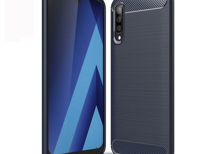 Brushed Texture Carbon Fiber TPU Case for Galaxy A50