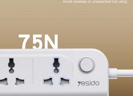 Yesido MC22 3m Home High Power Fast Charging Socket, EU Plug