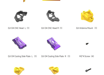 Speedybee Mario 5 Upgrade Kit E DJI O4 Pro