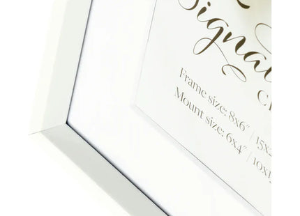 Kenro Signature Classic Photo Frame 8x6" - White