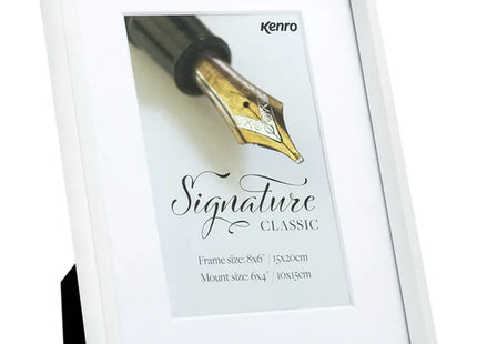 Kenro Signature Classic Photo Frame 10x8" - White