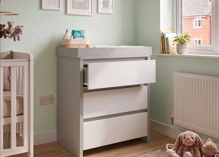 Shefa Kids 880 Baby Changing Unit - Grey/White