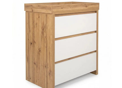 Shefa Kids 880 Baby Changing Unit - Cremona Oak/White
