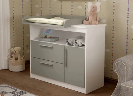Shefa Kids 1150 Changing Unit - Grey/White