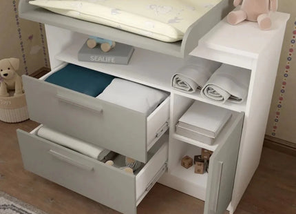 Shefa Kids 1150 Changing Unit - Grey/White
