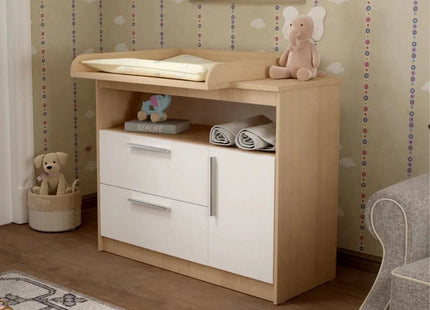 Shefa Kids 1150 Changing Unit - Elm/White